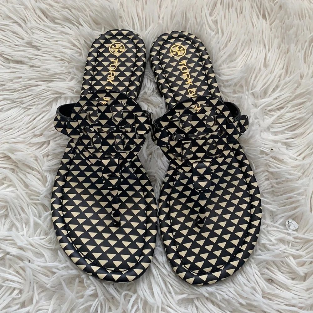 Tory Burch Miller sandals triangle geo sandal